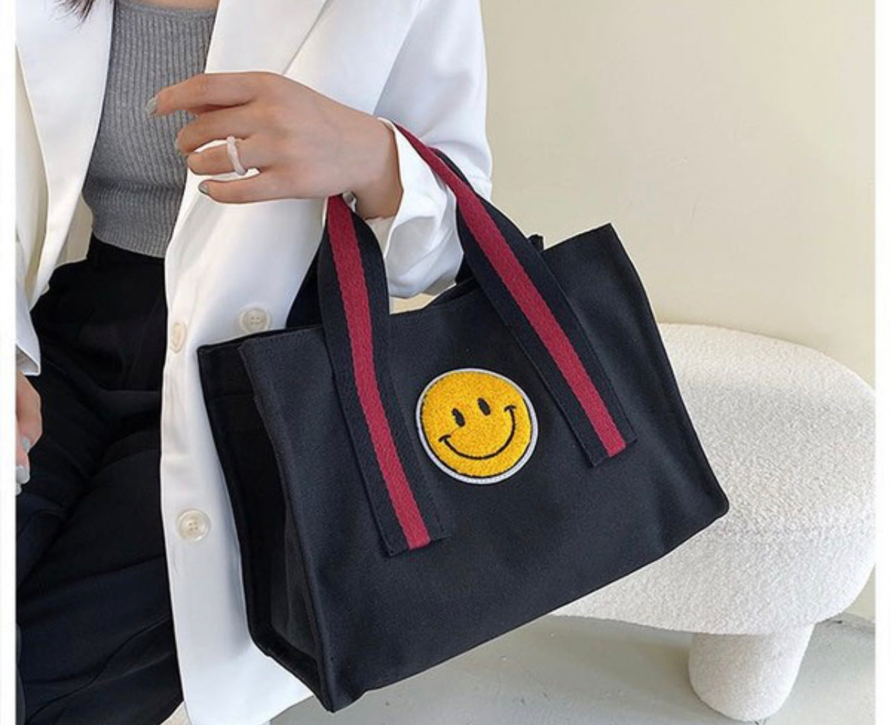 Smiley Multipurpose Tote