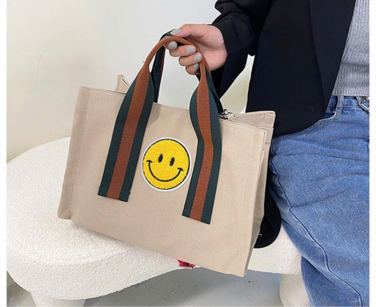 Smiley Multipurpose Tote