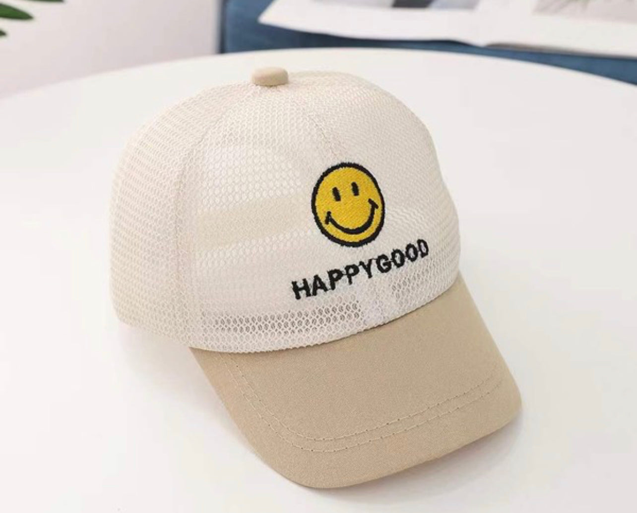 Kids Unisex Smiley Snapback