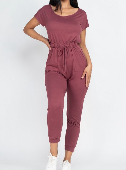 Off Shoulder Jumpsuit