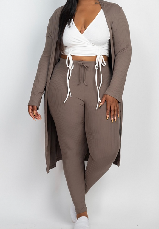 2 Piece Cardigan Set